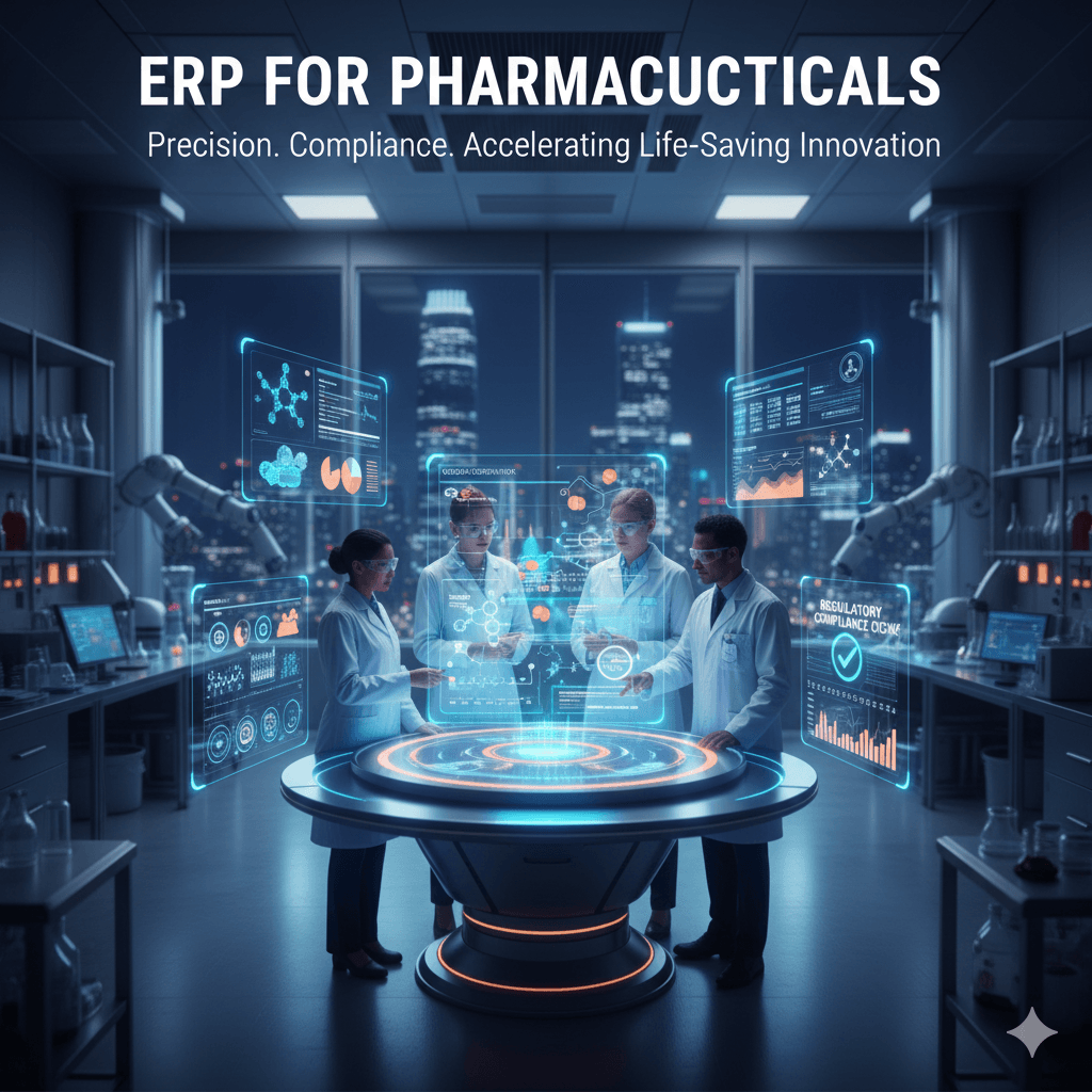 ERP for Pharmaceuticals Streamline Operations & Compliance