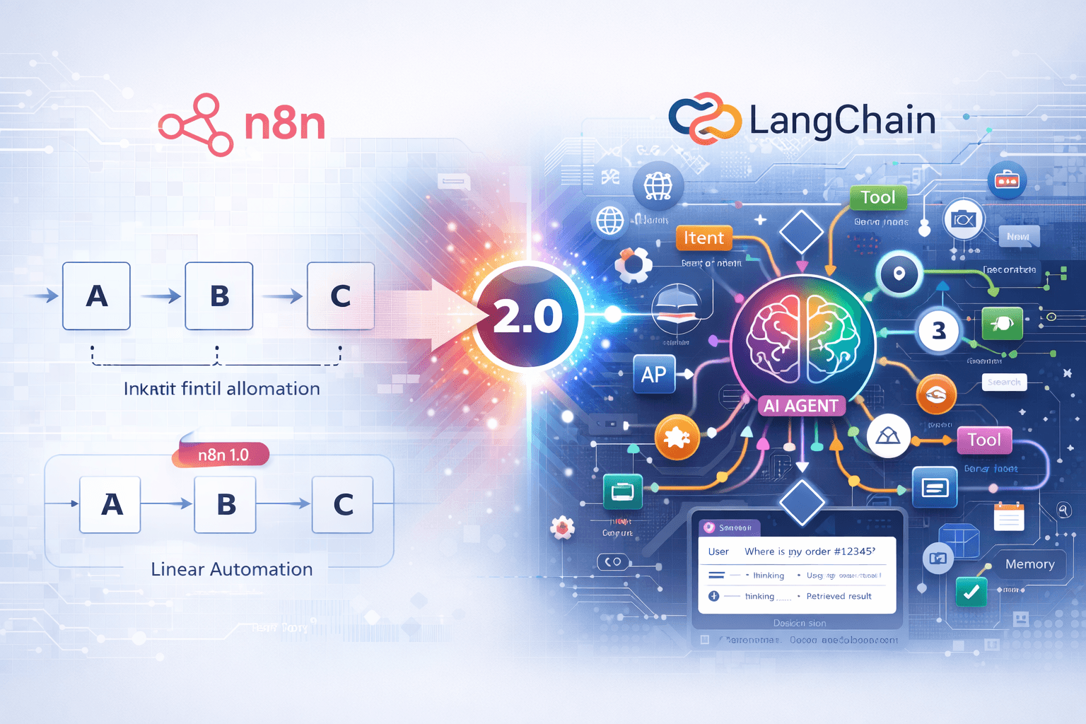 Building Agentic Workflows with n8n 2.0 & LangChain